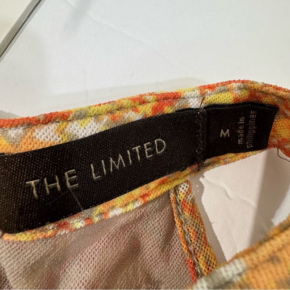 The Limited Multicolor Halter Ruffle Top Medium - Picture 4 of 8